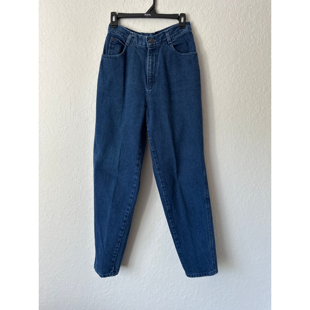 Vintage Gitano🌿High Waisted Mom Jean Tapered Leg 80s 90sBlue Denim Women’s SZ 8